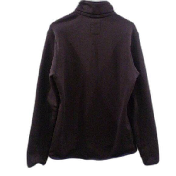Huckberry Relwen Pop Zip Quarter Zip Pullover Fleece - Black S - Picture 2 of 6